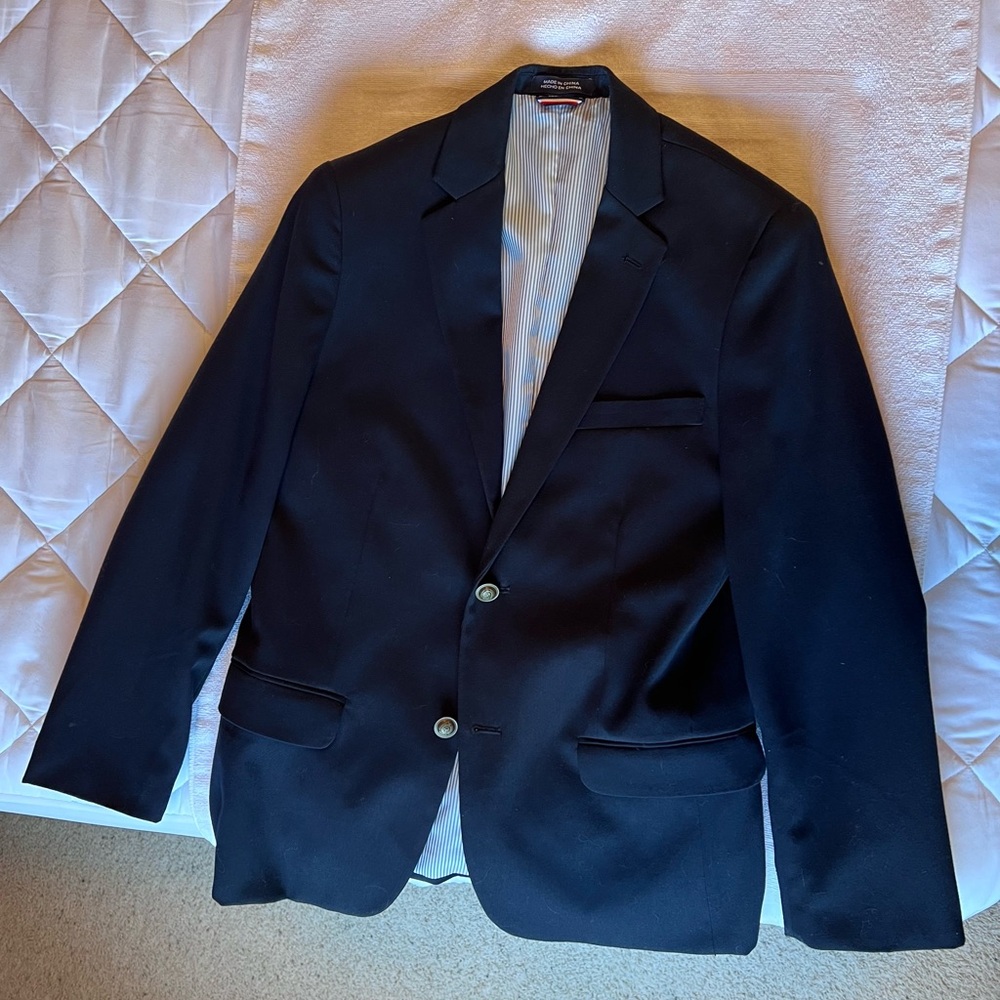 Boy’s Blue Blazer.   Size 14.   Tommy Hilfiger.